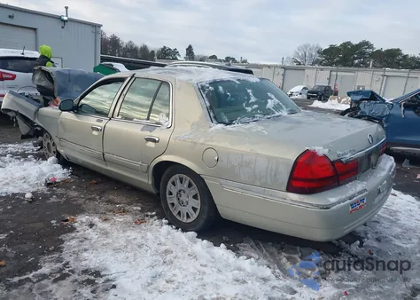 2005 Mercury Grand Marquis Gs from USA, damaged, VIN 2MEFM74W55X602003